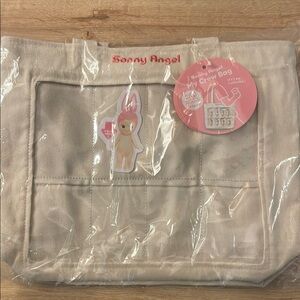 Sonny Angel Cream Tote Bag